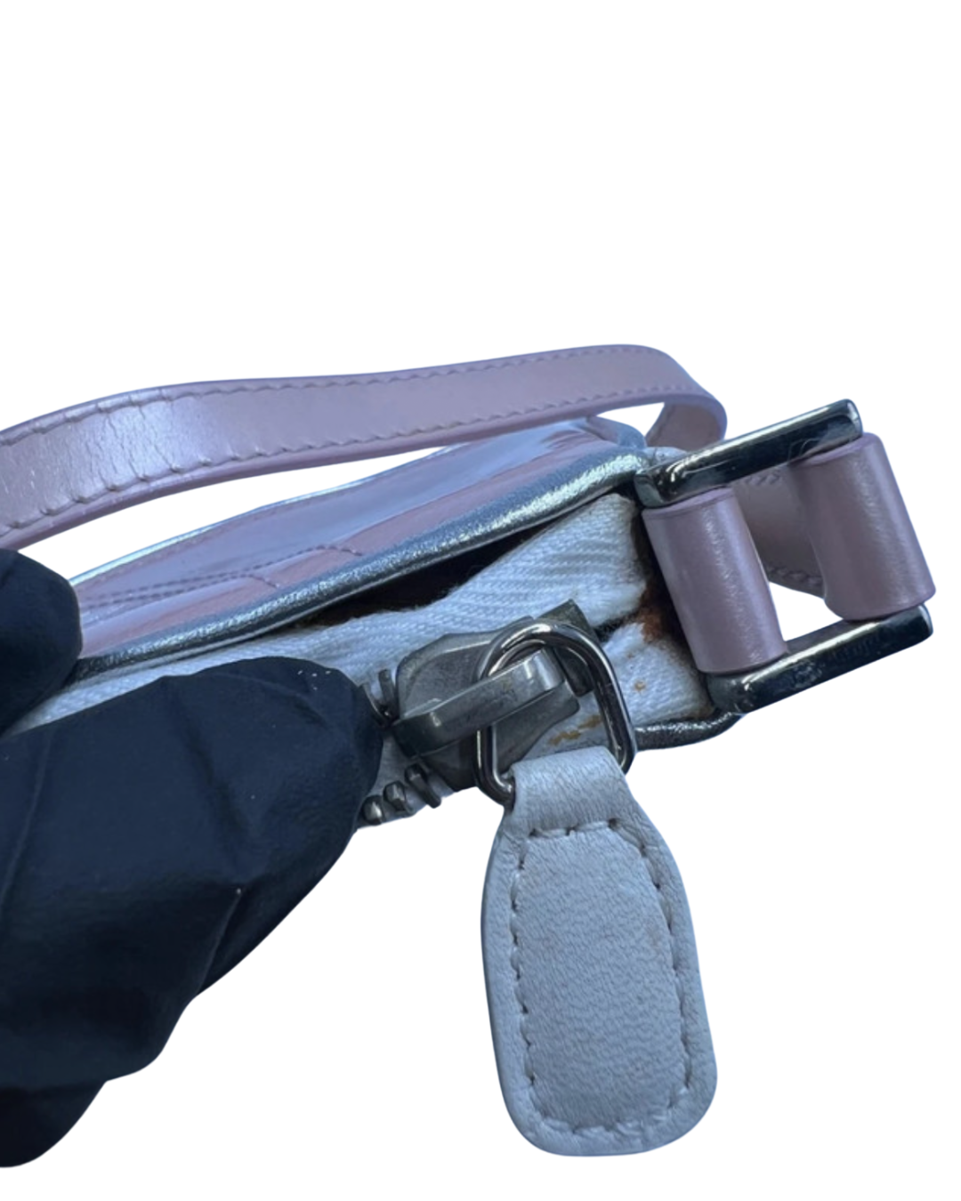 Rare Vintage Dior Cadillac Montaigne Saddle 1947 Shoulder Bag